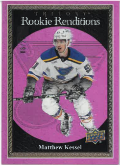 2023-24 UD Trilogy Rookie Renditions Pink Matthew Kessel /25 č. RR-2