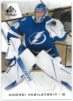2021-22 UD SP Game Used Andrei Vasilevskiy /25 č. 26