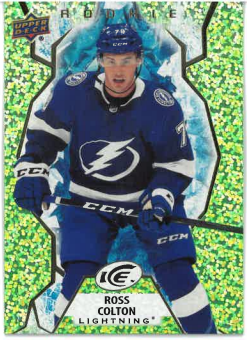 2021-22 UD Ice Green Rookie Ross Colton č. 147