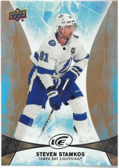 2020-21 UD Ice Orange Steven Stamkos č. 34