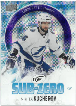 2023-24 UD Ice Sub Zero Nikita Kucherov č. SZ-20