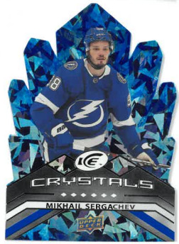 2021-22 UD Ice Crystals Mikhail Serachev č. IC-32