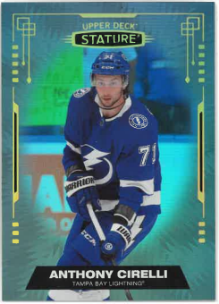 2021-22 UD Stature Anthony Cirelli č. 62