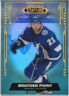 2021-22 UD Stature Brayden Point č. 21