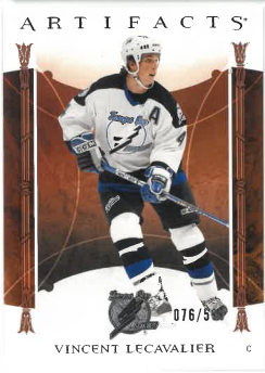 2022-23 UD Artifacts Stars Vincent Lecavalier /599 č. 163