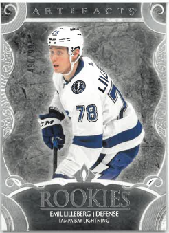 2024-25 UD Artifacts Silver Rookie Emil Lilleberg /999 č. 188