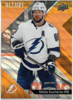 2024-25 UD Allure Orange Slice Nikita Kucherov č. 9