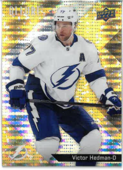 2024-25 UD Allure Gold Glitter Bomb Victor Hedman /199 č. 21