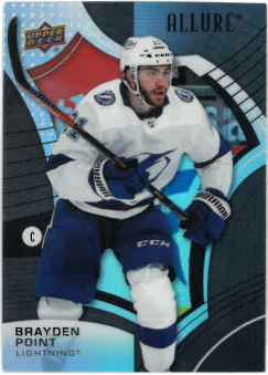 2021-22 UD Allure Black Rainbow Brayden Point č. 22