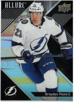 2024-25 UD Allure Black Rainbow Brayden Point č. 36