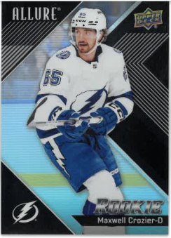 2024-25 UD Allure Black Rainbow Rookie Maxwell Crozier č. 110