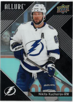 2024-25 UD Allure Black Rainbow Nikita Kucherov č. 9