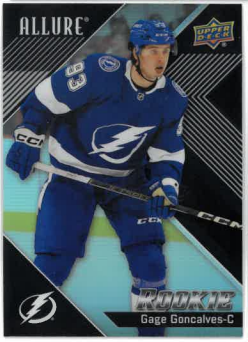 2024-25 UD Allure Black Rainbow Rookie Gage Concalves č. 113