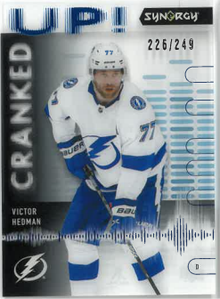 2022-23 UD Synergy Cranked UP! Victor Hedman /249 č. CU-VH
