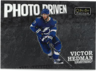 2022-23 UD O-PEE-CHEE Platinum Photo Driven Victor Hedman č. PD-7