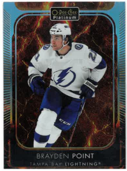2021-22 UD O-PEE-CHEE Platinum Hot Magma Brayden Point /499 č. 69