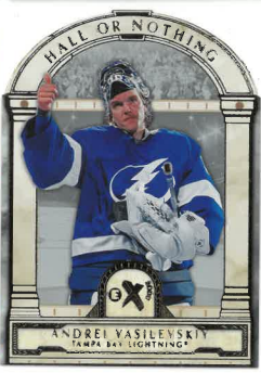 2023-24 UD Sky Box E-X Hall Or Nothing Andrei Vasilevskiy č. HN-8