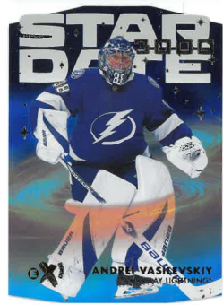 2023-24 UD Sky Box E-X Star Date 3000 Andrei Vasilevskiy č. SD-23