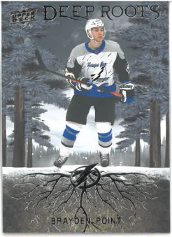 2023-24 UD Series II Deep Roots Brayden Point č. DR-49