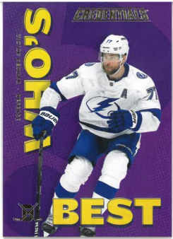 2023-24 UD Credentials Who´s Best Victor Hedman č. WB-VH