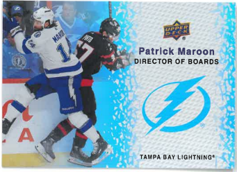 2023-24 UD Series II Director Of Boards Patrick Maroon č. DB-15