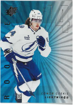 2024-25 UD SPx Rookie Conor Geekie č. 154