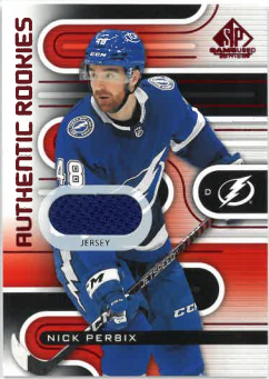 2022-23 UD SP Game Used Authentic Rookies Jersey Nick Perbix č. 212