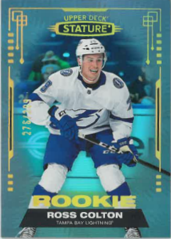 2021-22 UD Stature Rookie Ross Colton /399 č. 117