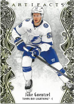 2025-26 UD Artifacts Yellow Jake Guentzel /50 č. 65