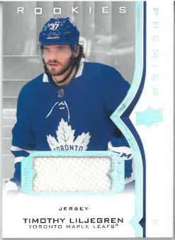2020-21 UD Premier Rookies Jersey Timothy Liljegren č. 94
