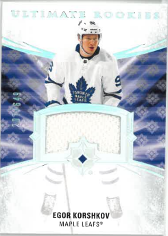 2020-21 Ultimate Collection Rookie Jersey Egor Korshkov /649 č. 187