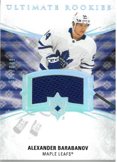 2020-21 Ultimate Collection Rookie Jersey Alexander Barabanov /649 č. 128