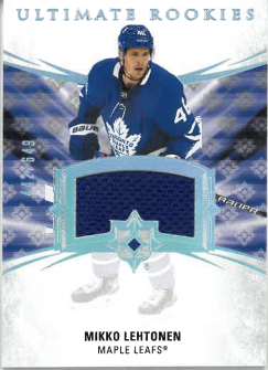 2020-21 Ultimate Collection Rookie Jersey Mikko Lehtonen /649 č. 142