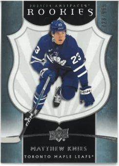 2023-24 UD Artifacts Retro Rookies Matthew Knies /999 č. 5