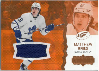 2023-24 UD Ice Jersey Rookie Matthew Knies č. 109
