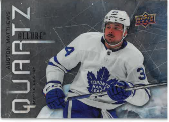 2021-22 UD Allure Quartz Auston Matthews č. AQ-QM
