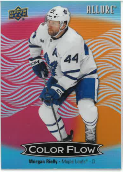2024-25 UD Allure Color Flow Red-Orange Morgan Rielly č. CFL-37