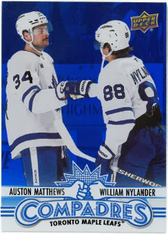 2025-26 UD Series I Compadres A. Matthews/W. Nylander č. CM-3
