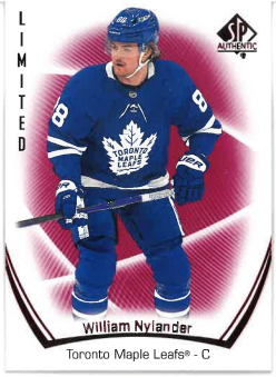 2021-22 UD SP Authentic Limited William Nylander č. 33