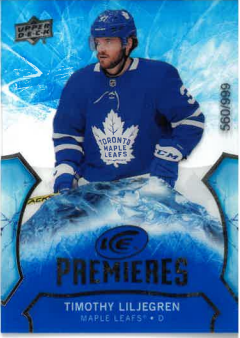 2020-21 UD Ice Premieres Timothy Liljegren /999 č. 134