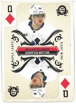2024-25 UD O-PEE-CHEE Playing Cards William Nylander 