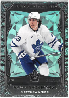 2023-24 UD Black Diamond Rookie Gems Matthew Knies /399 č. RG-MK