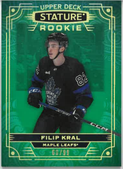 2022-23 UD Stature Rookie Gree Filip Kral /99 č. 132