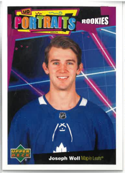 2020-21 UD Series II UD Portraits Rookies Joseph Woll č. P-65