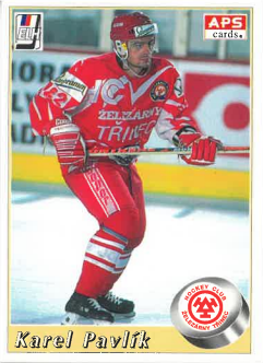 1995-96 APS Karel Pavlík HC Železárny Třinec č. 223