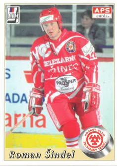 1995-96 APS Roman Šindel HC Železárny Třinec č. 228
