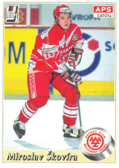 1995-96 APS Miroslav Škovíra HC Železárny Třinec č. 237