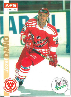 1996-97 APS Jozef Daňo HC Železárny Třinec č. 68