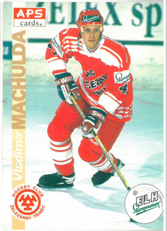 1996-97 APS Vladimír Machulda HC Železárny Třinec č. 69