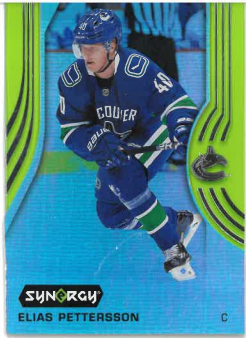 2019-20 UD Synergy Green Elias Pettersson č. 28